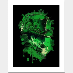 Hat st. patrick happy day Posters and Art